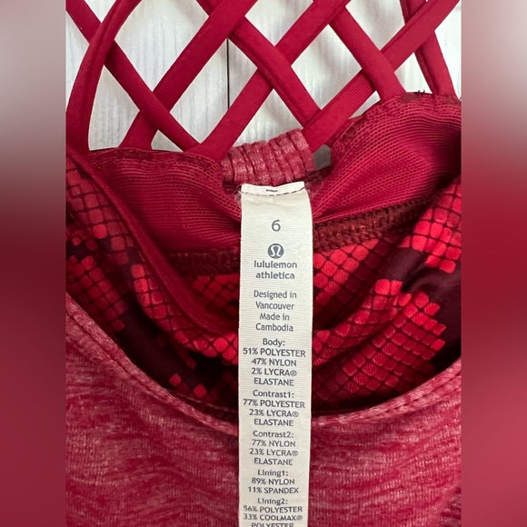 Lululemon Sunset Salutation Tank - Picture 4 of 5